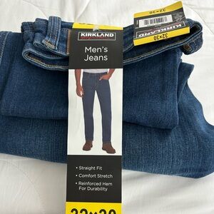 Kirkland Signature Blue Straight Leg Jeans